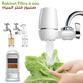 Robinet Filtre à eau cuisine, pour l'élimination de la rouille et des bactéries Le Chlore Et Les Matières Organiques