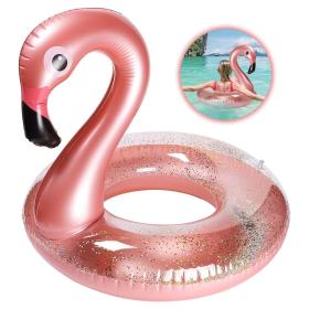 Bouée Gonflables en forme de Flamingo Rose -عوامة قابلة للنفخ فلامينجو