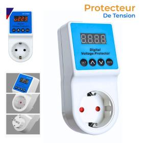 Prise Stabilisateur contre les basses et hautes tensions dans le réseau électrique  30 A - JL-VPDB2000 -