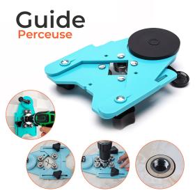 Guide de perçage pour les carrelages avec ventouse de base sous vide
