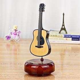 Mini instrument de musique rétro GUITARE, boîte à musique Décoration
