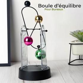 Boule d'équilibre de bureau à mouvement perpétuel,décor anti-stress