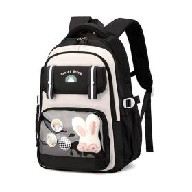 Sac à Dos Scolaire pour Enfants Style Kawaii BoShiKai Noir – حقيبة ظهر مدرسية للأطفال أسود