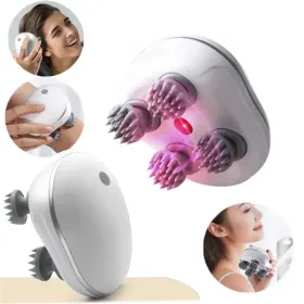 Masseur électrique sans fil en Silicone 4 nœuds de massage