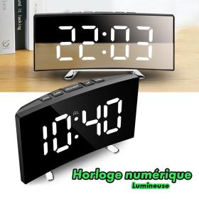 Horloge et réveil thermomètre de table electronique lumineux DS-3618L