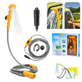 Douche Extérieure Portable Pour Camping et Voiture DC 12 V
