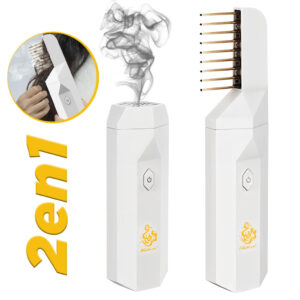 Brûleur d'Encens Électronique et Peignes à Cheveux 2en1 - جهاز البخور ومشط الشعر