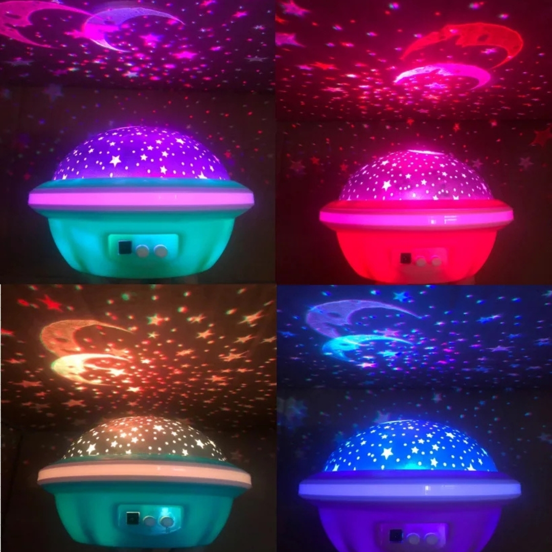 Projecteur LED ciel étoilé pour enfants, lampe de nuit, romantique, coloré RGB - الصورة 7