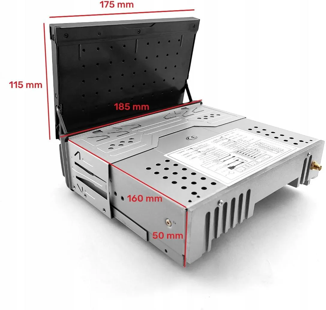 DVD Lecteur MP5 de Contrôle Central Rétractable pour Voiture - مشغل راديو قابل للفتح - الصورة 11
