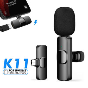 K11 Microphone-cravate sans fil Recording Audio Video Androïd / iPhone