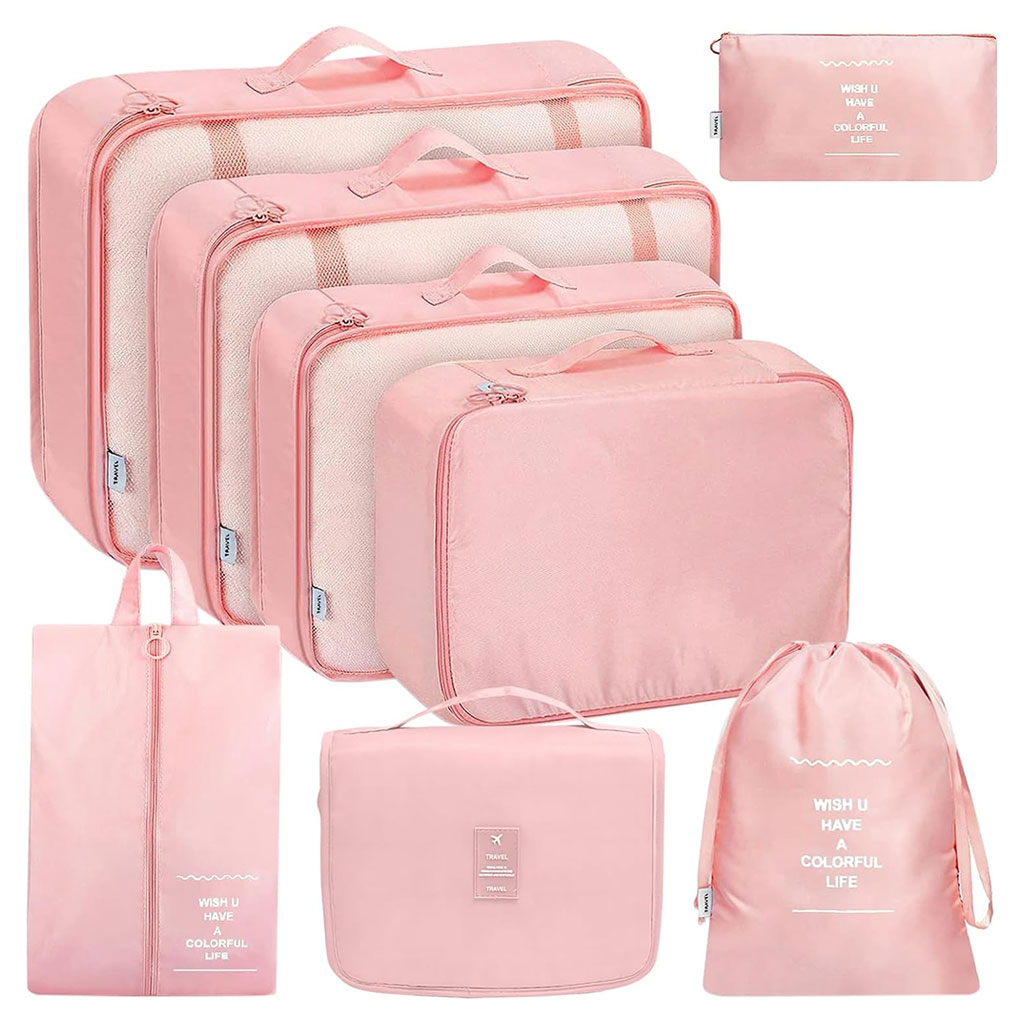 Organisateur Valise 8pcs Sac Rangement et Les Essentiels du Voyage - الصورة 7