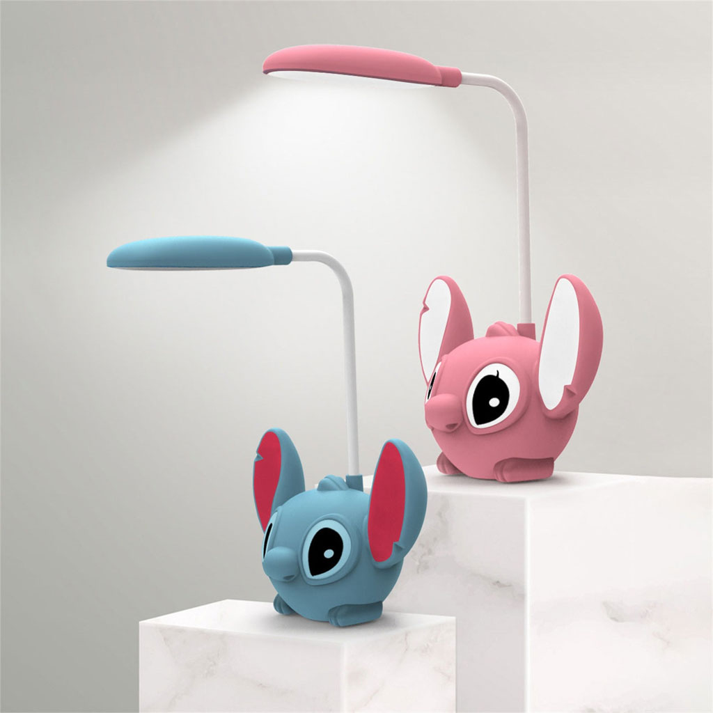 Stitch Lampe de Bureau et Veilleuse Ambiante pour Enfants avec Taille-crayon - الصورة 3