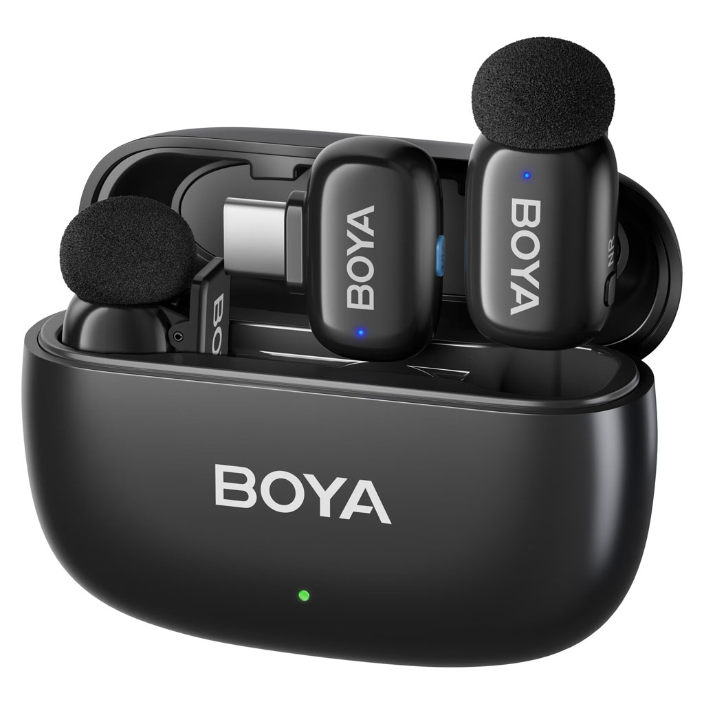 Microphone Sans-Fil BOYA MINI (2-TX / 2-RX) - ميكروفون أصلي - الصورة 5