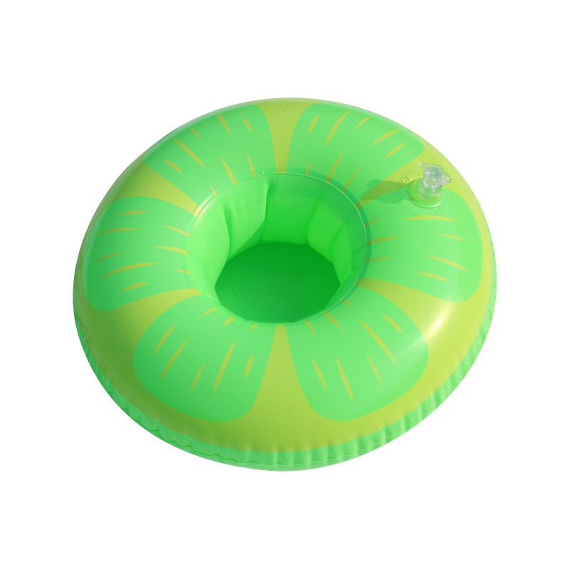 Porte-Gobelets Flottants Gonflables pour Piscine Design Amusant Matériau PVC - حامل أكواب مائي منفوخ للمسبح بتصاميم الفواكه - الصورة 9